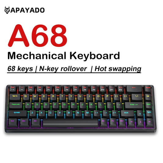 GlowType Compact RGB Wired Keyboard