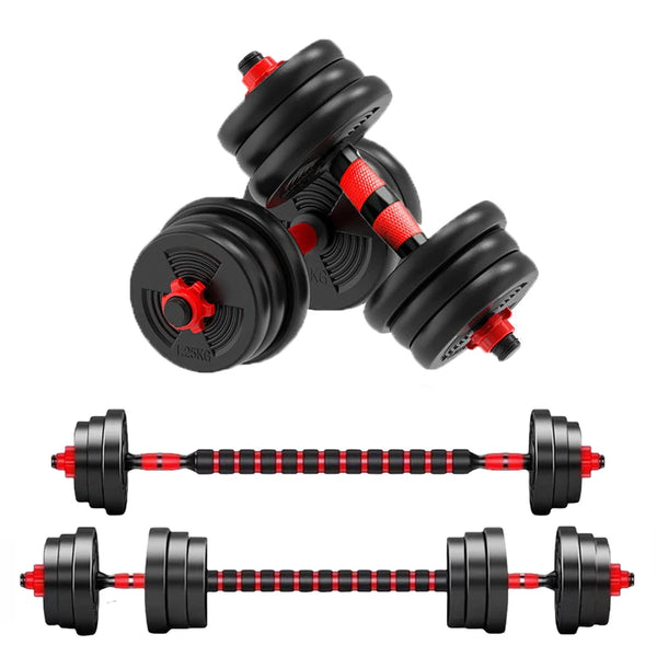 AdjustaFit Dumbbell Barbell Home Set